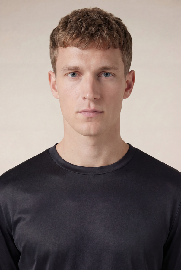 Portofino Long Sleeve Tee Black