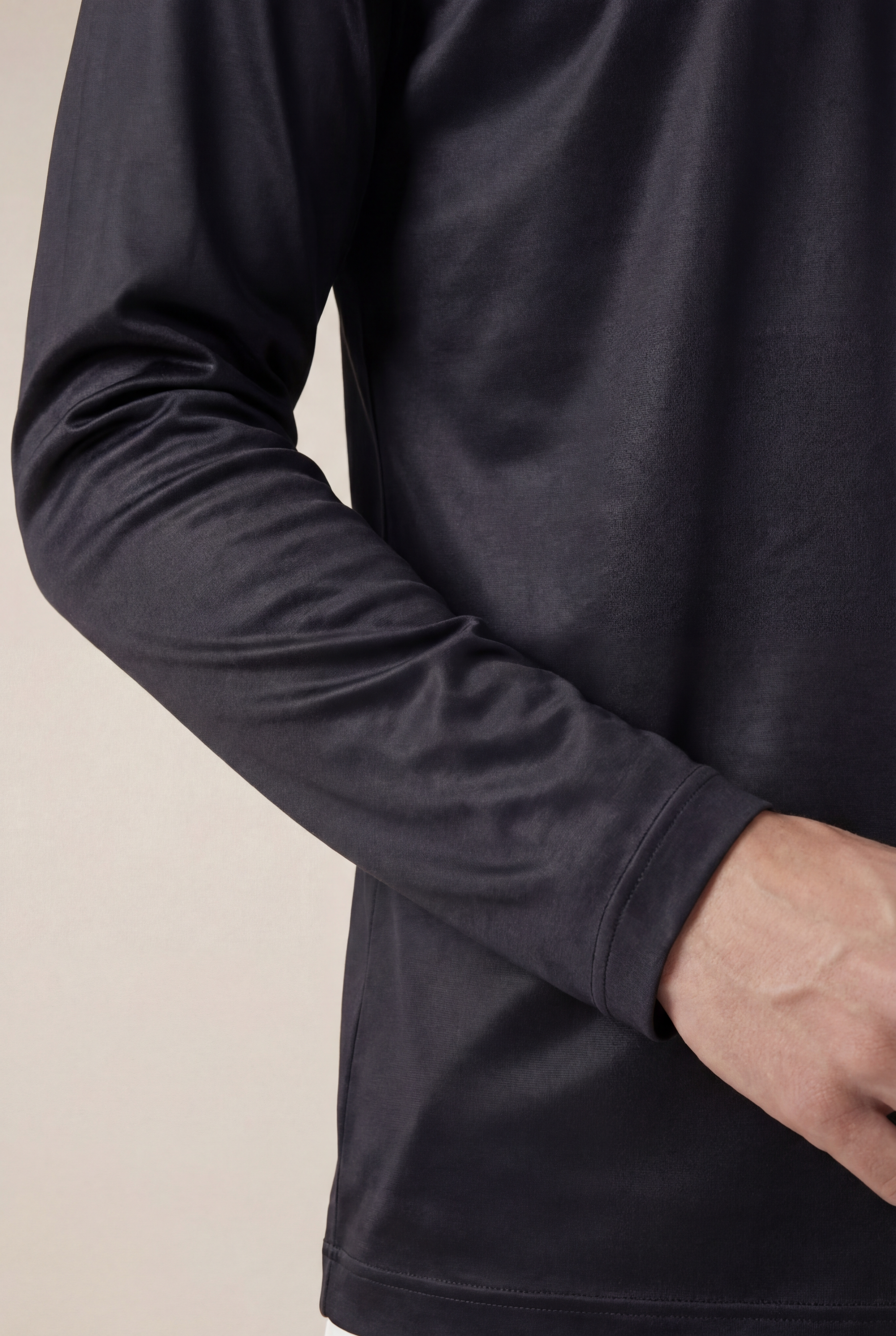 Portofino Long Sleeve Tee Black