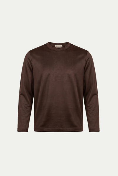 Portofino Long Sleeve Tee Brown
