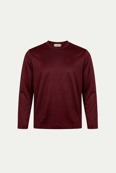 Portofino Long Sleeve Tee Burgundy