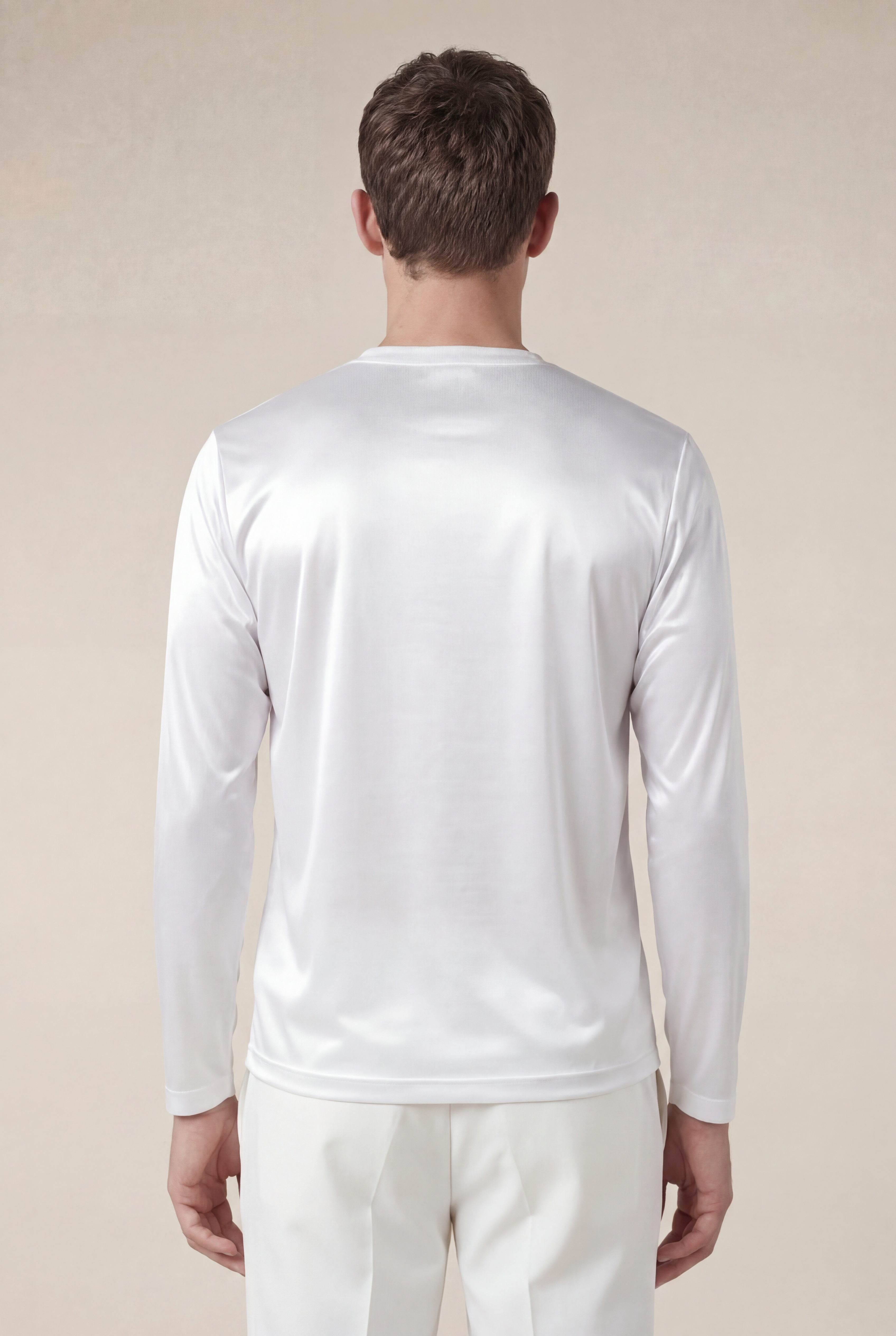 Portofino Long Sleeve Tee White