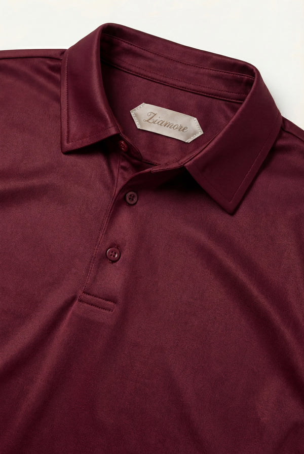 Portofino Polo Burgundy