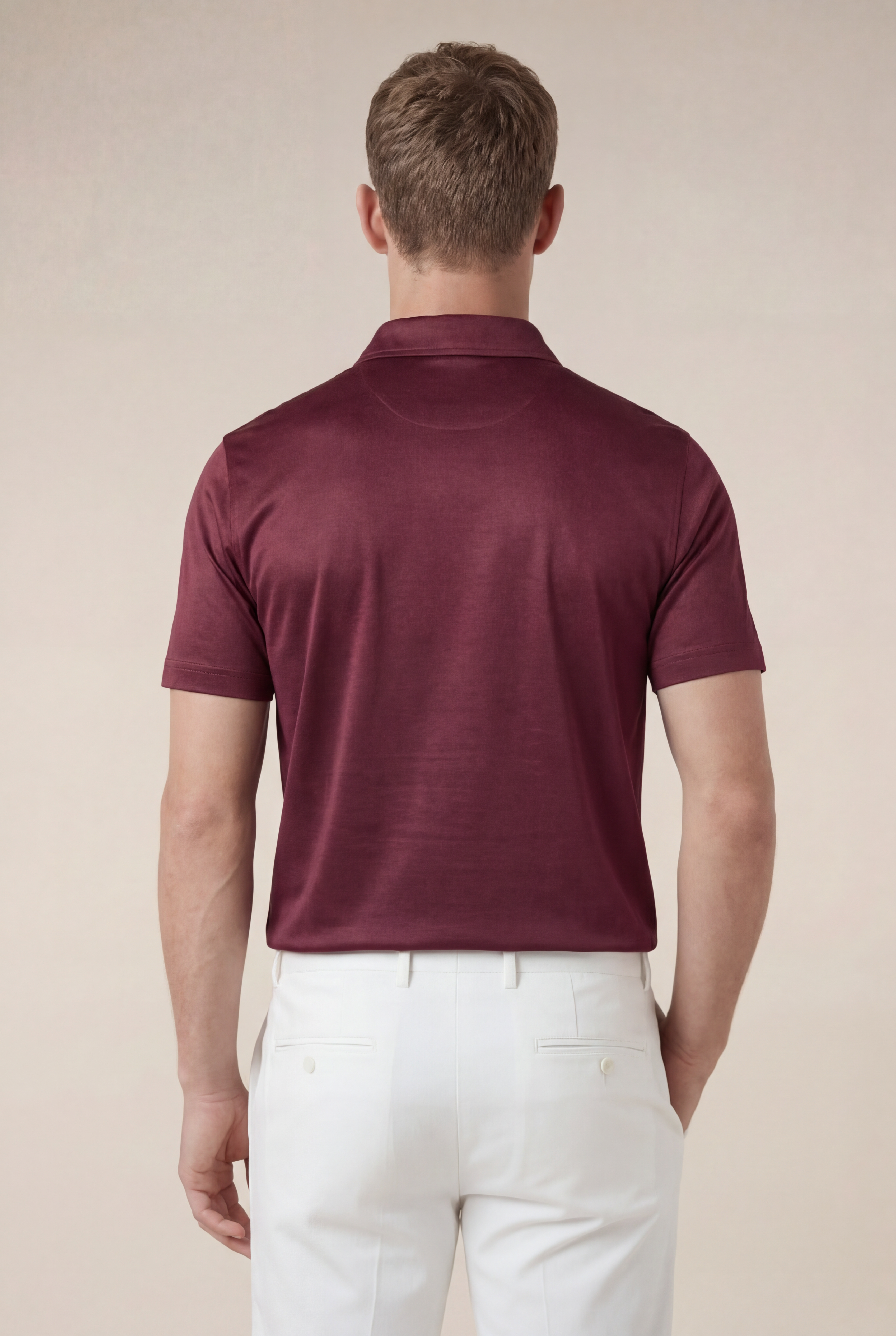 Portofino Polo Burgundy