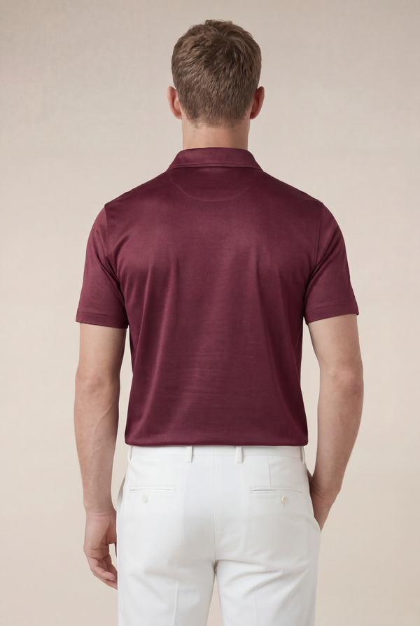 Portofino Polo Burgundy