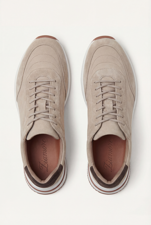 Portofino Sneaker Suede Beige