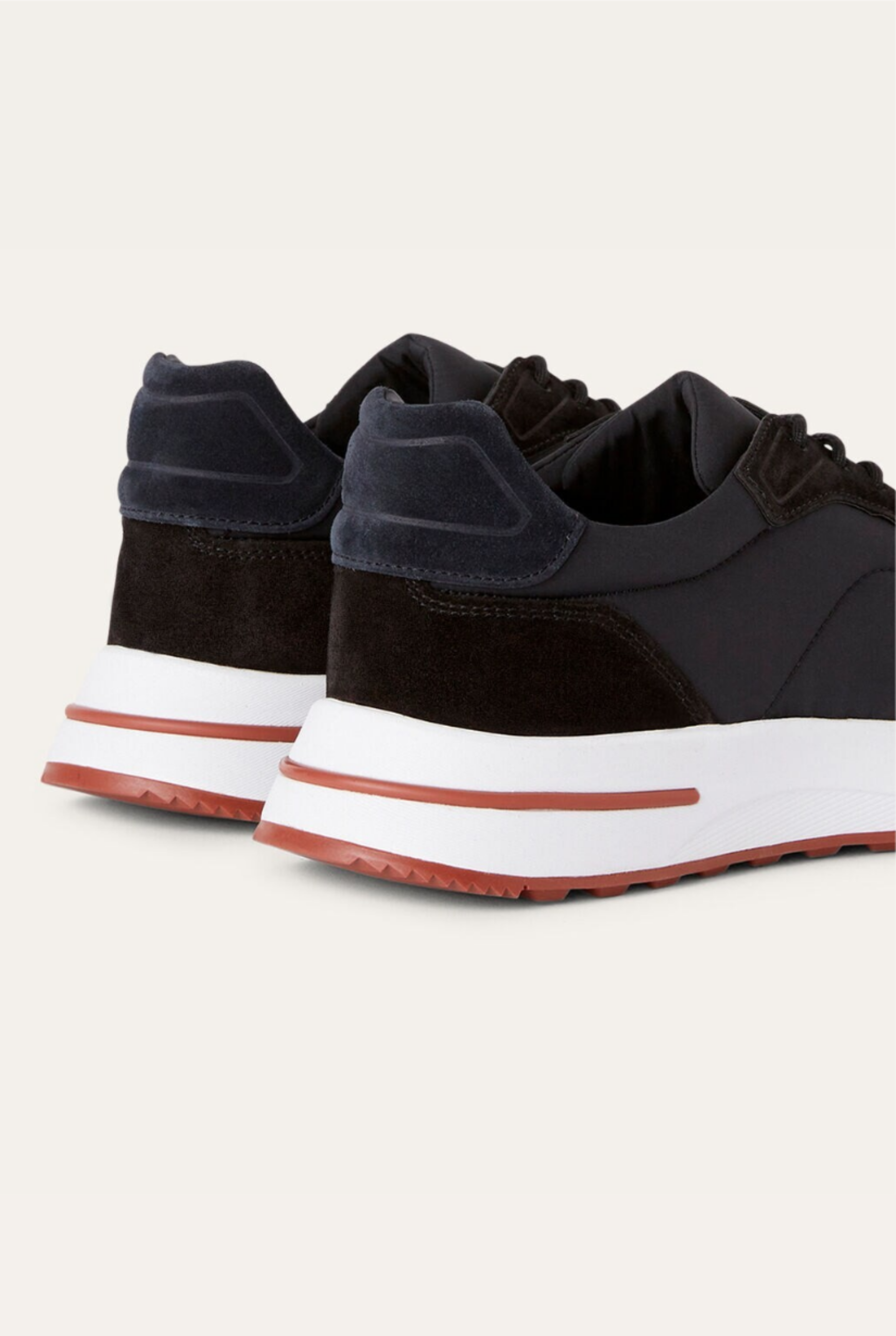 Portofino Sneaker Suede Black