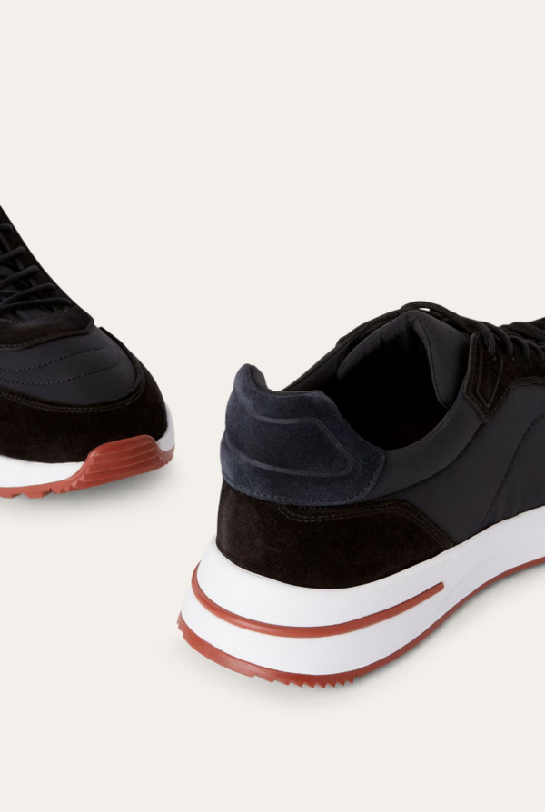 Portofino Sneaker Suede Black
