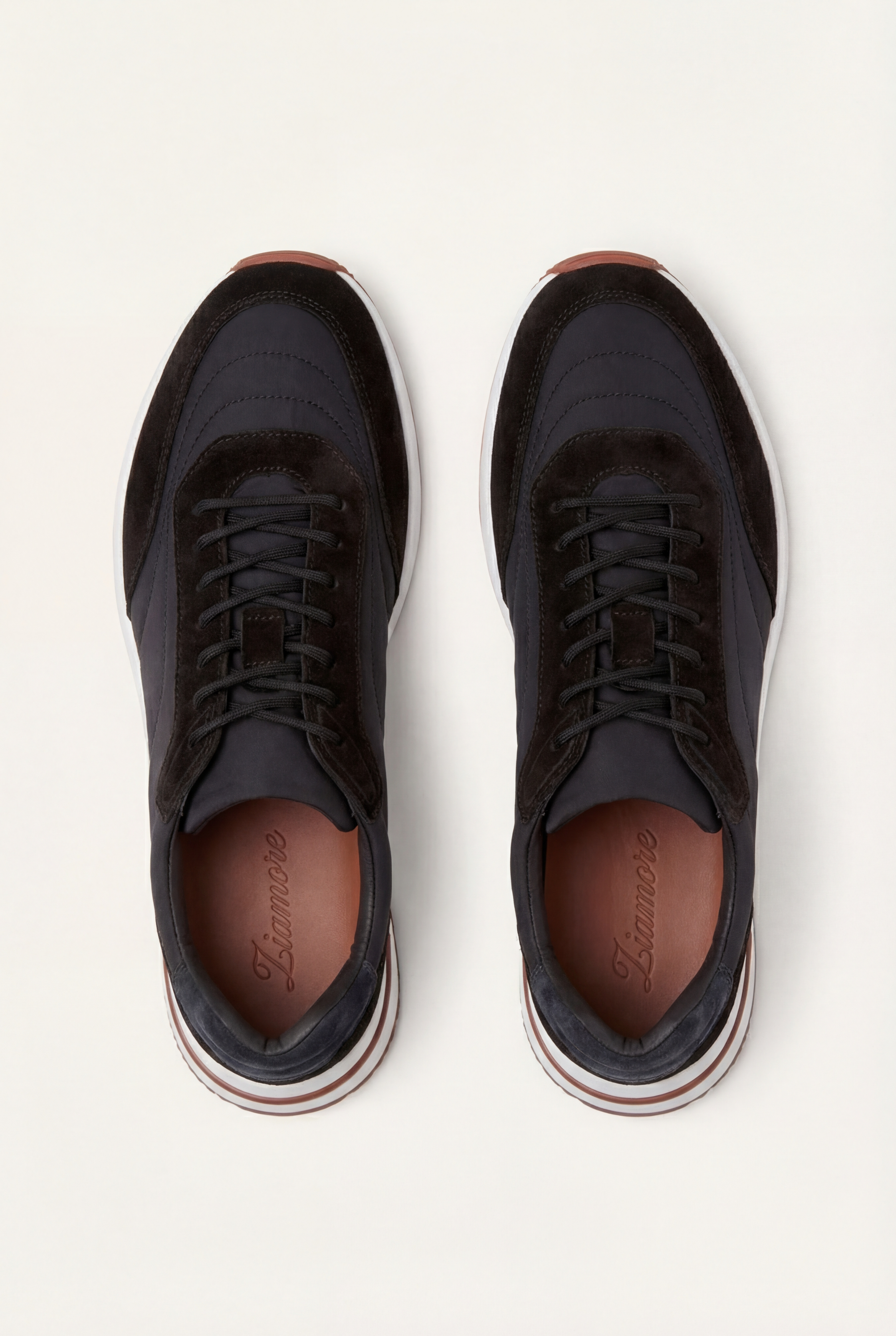 Portofino Sneaker Suede Black