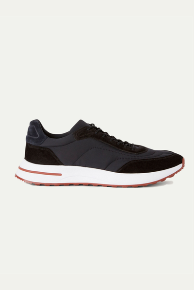 Portofino Sneaker Suede Black