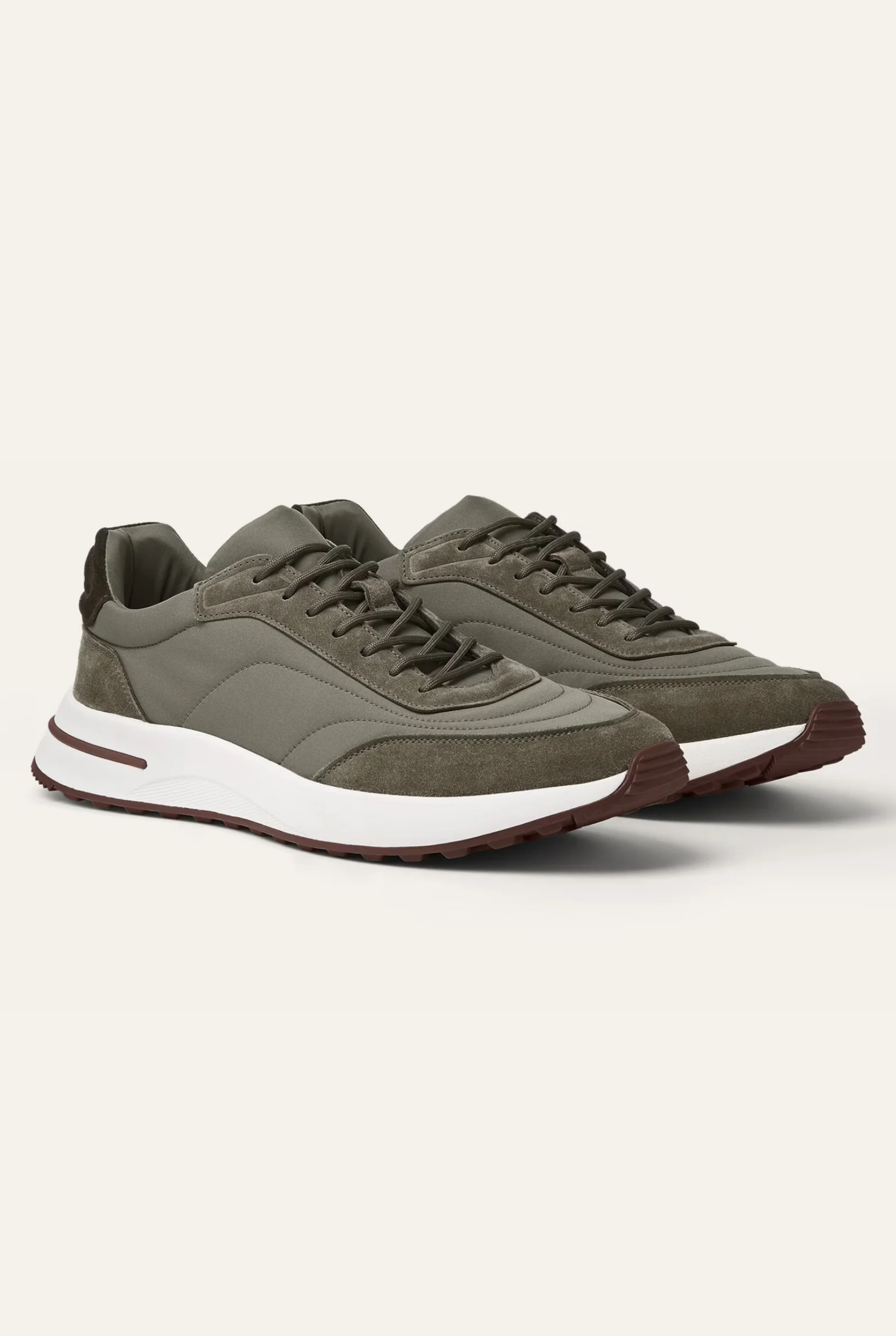 Portofino Sneaker Suede Olive