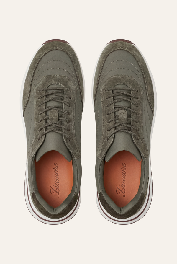 Portofino Sneaker Suede Olive