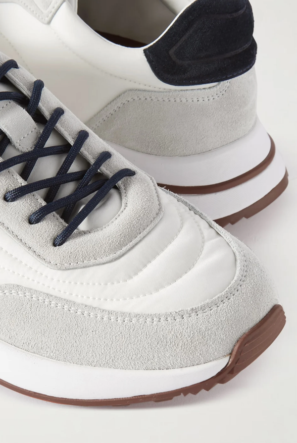 Portofino Sneaker Suede White