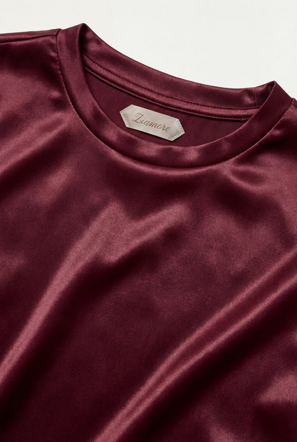 Portofino Tee Burgundy