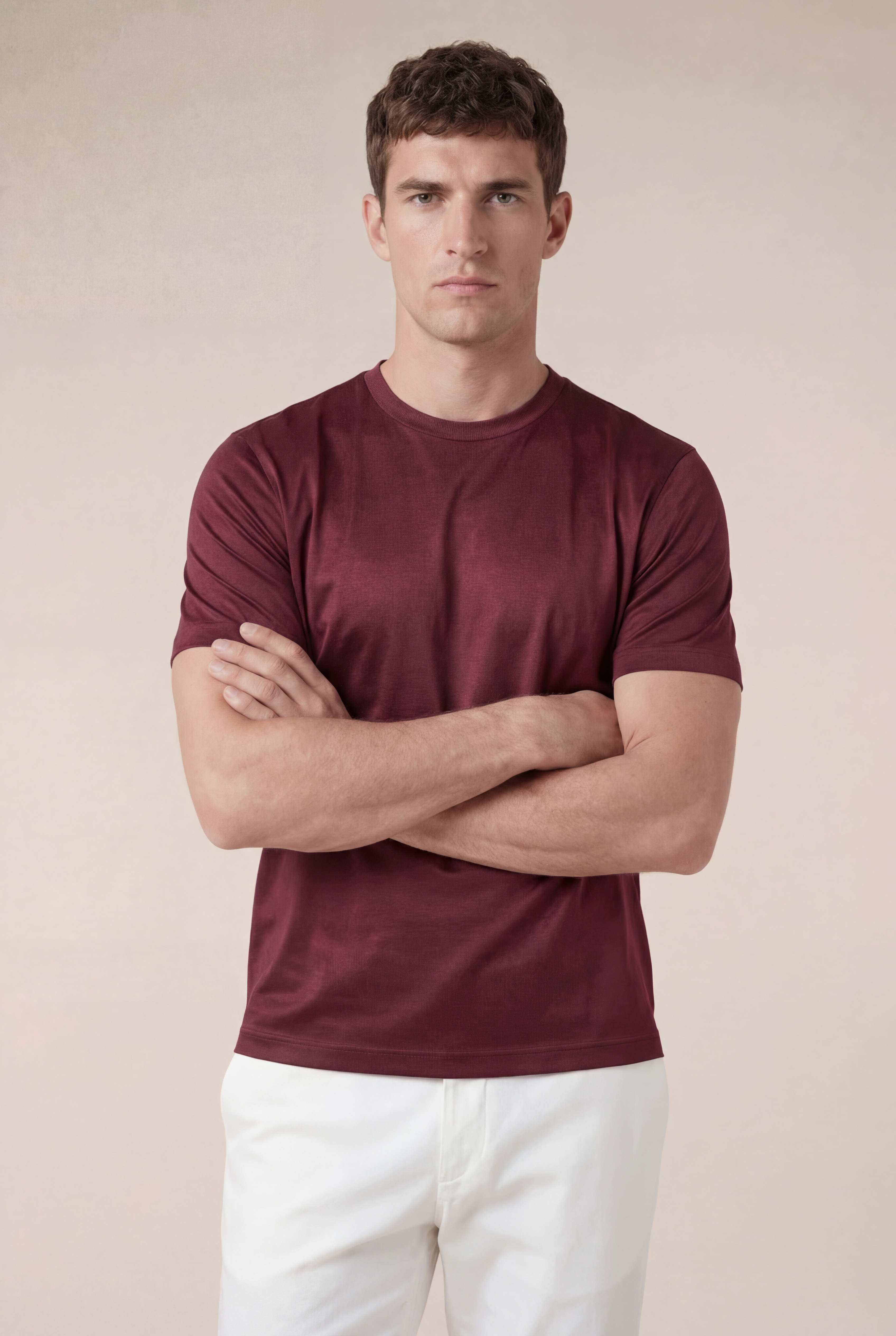 Portofino Tee Burgundy