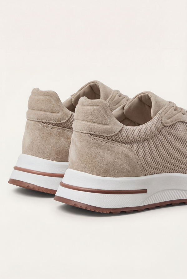 Portofino Trainer Suede Beige