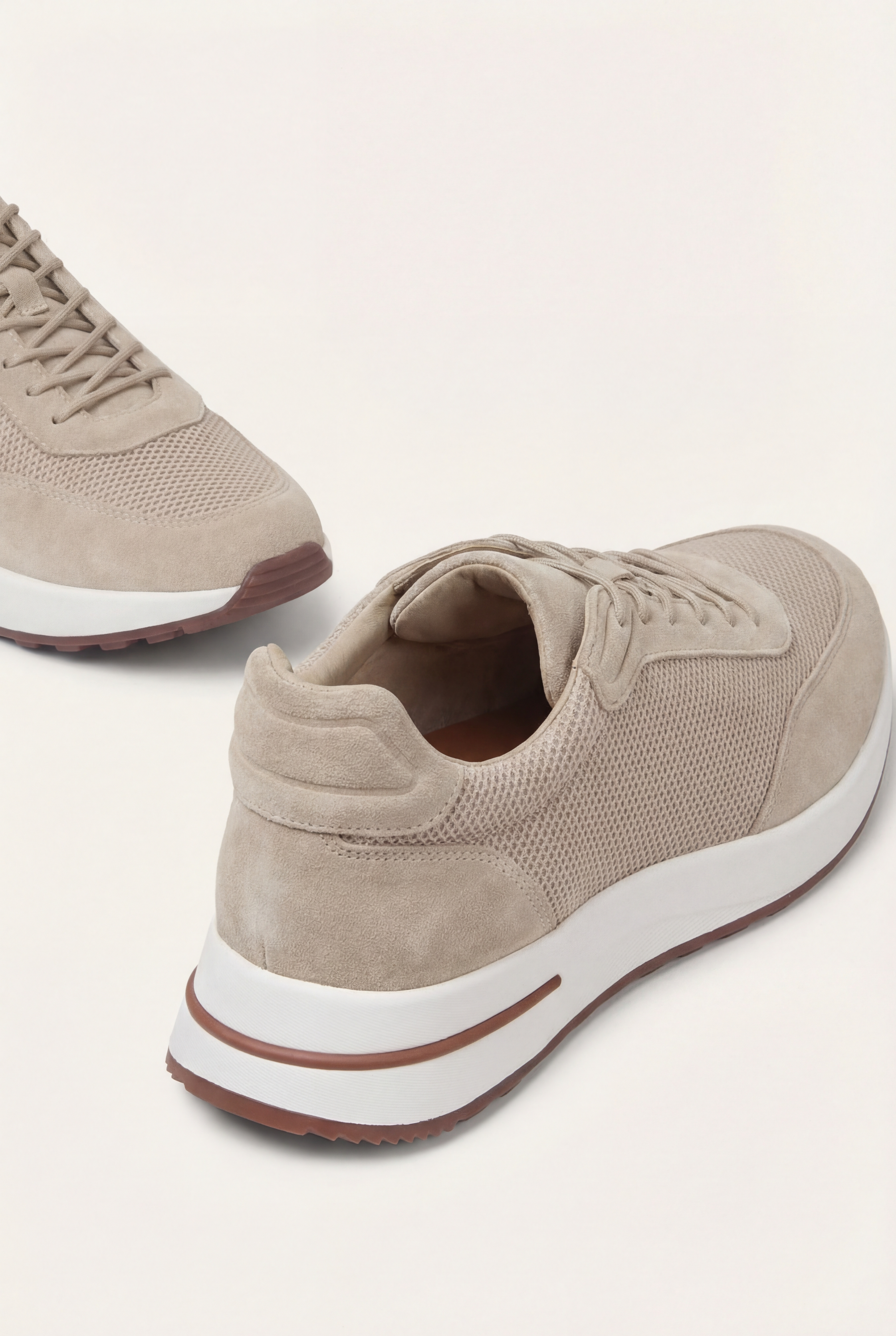 Portofino Trainer Suede Beige