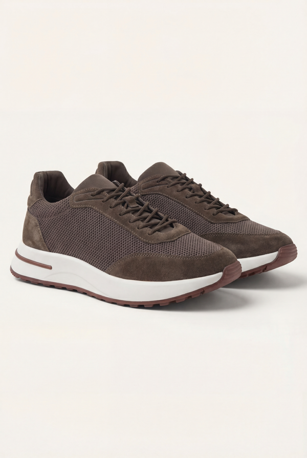 Portofino Trainer Suede Brown