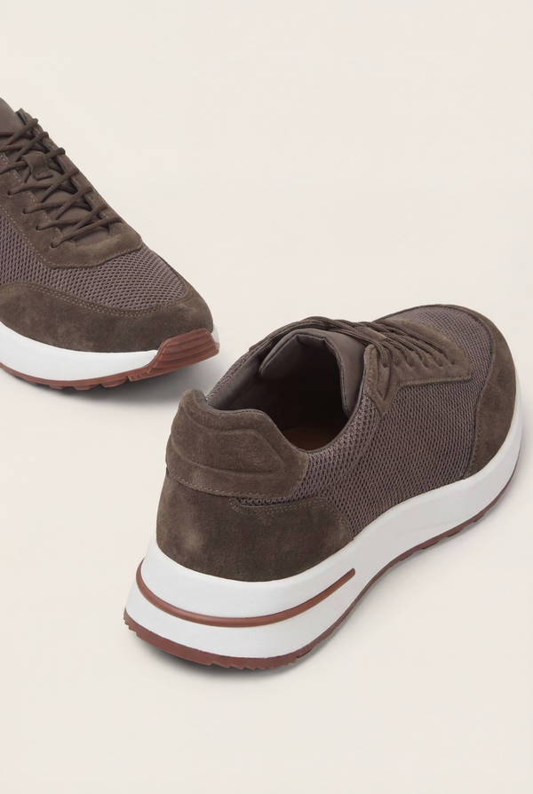 Portofino Trainer Suede Brown