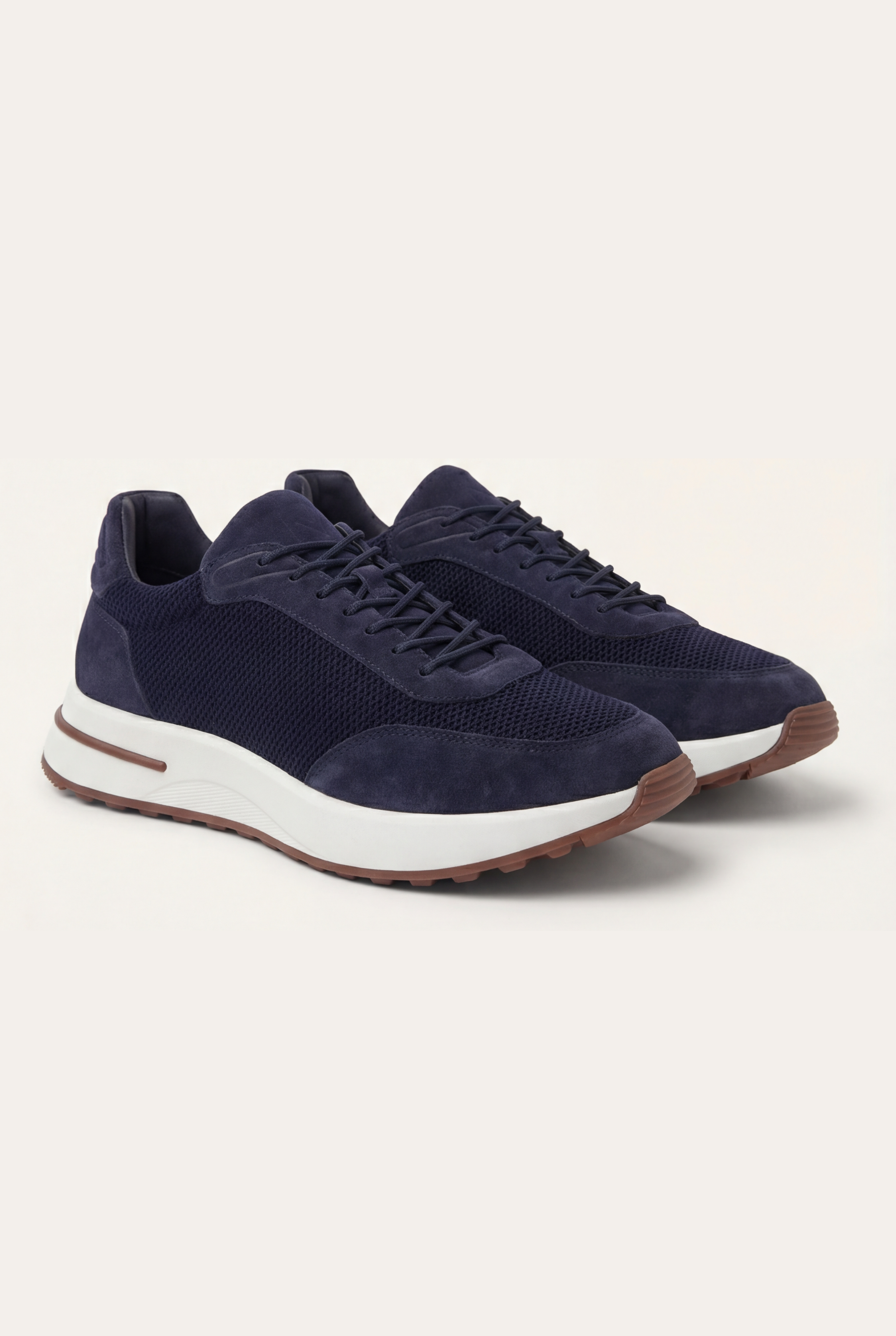 Portofino Trainer Suede Navy Blue