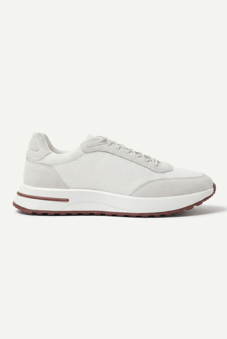 Portofino Trainer Suede White