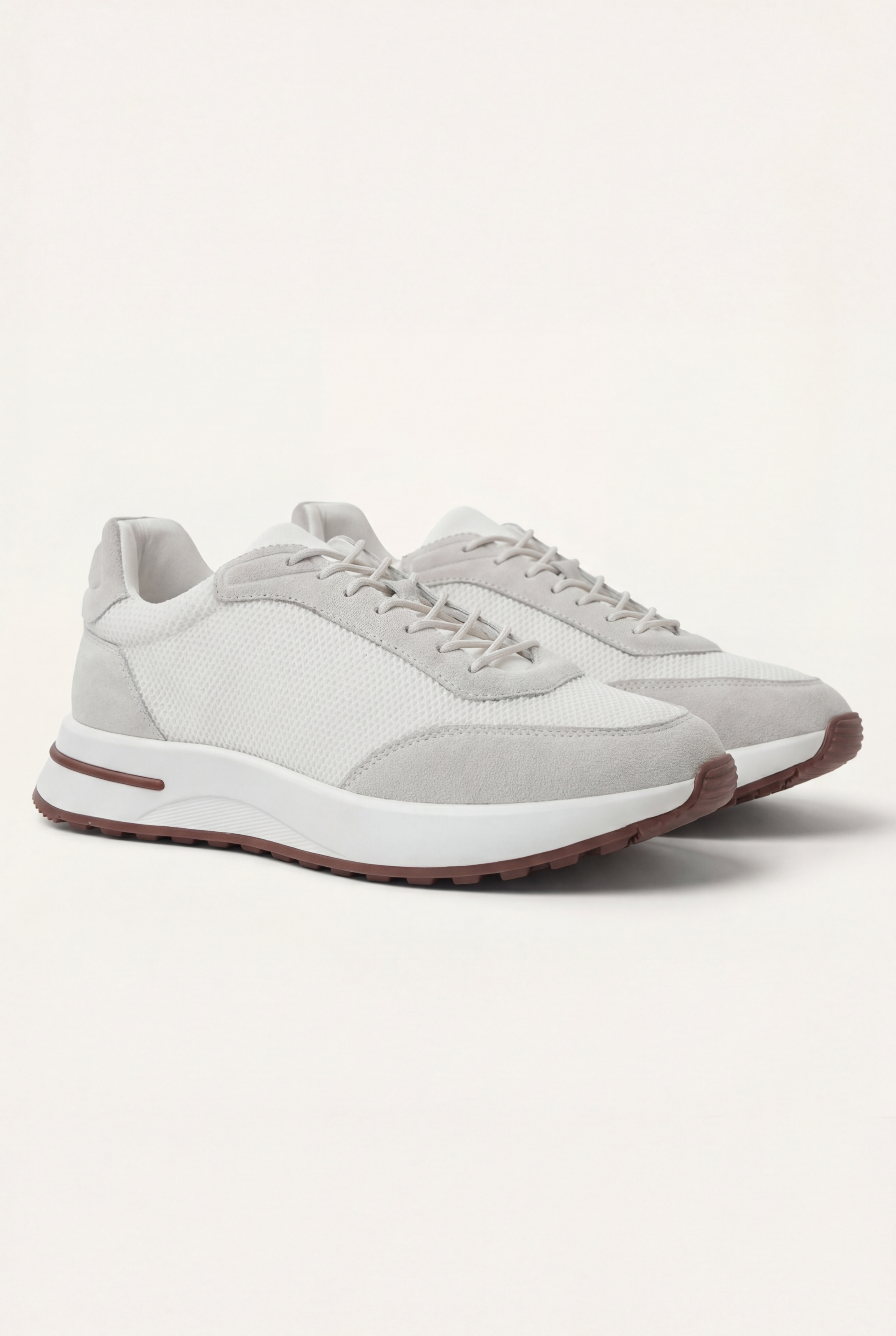 Portofino Trainer Suede White