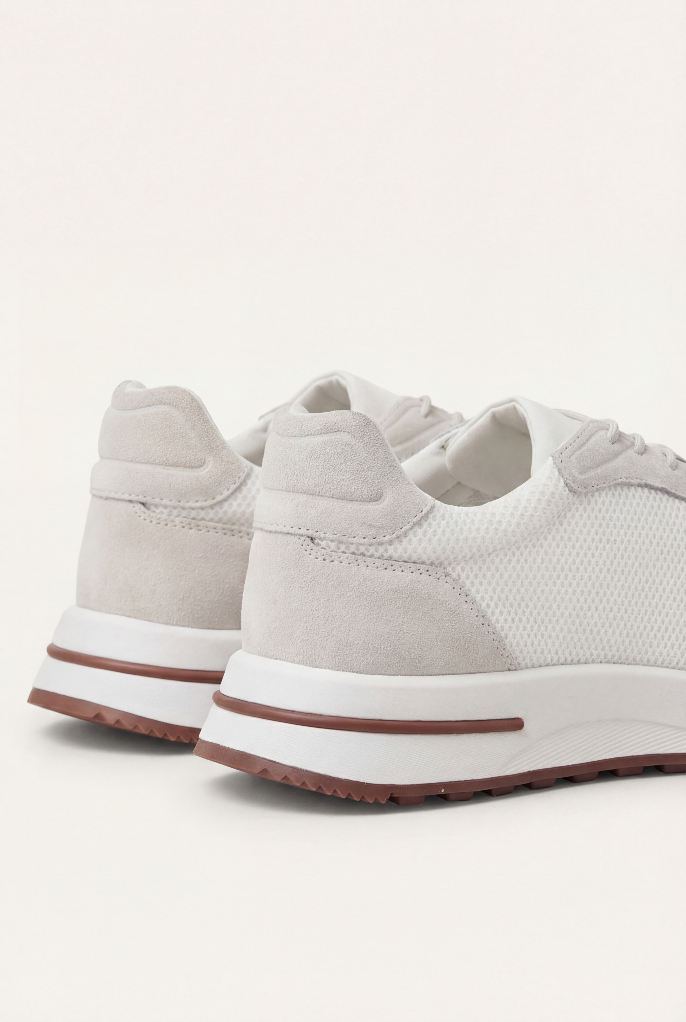 Portofino Trainer Suede White