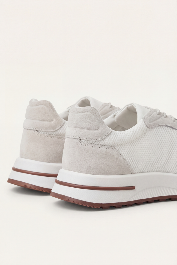 Portofino Trainer Suede White