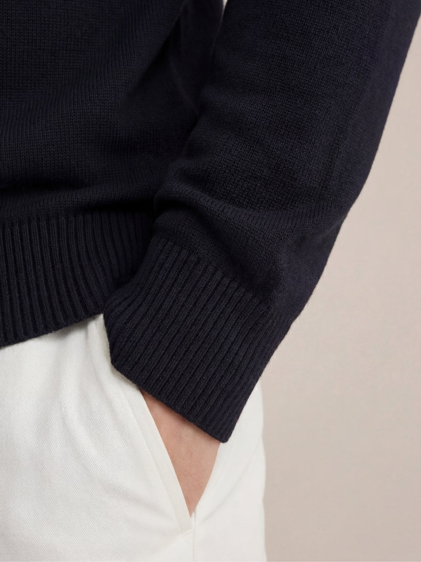 Laurenti cashmere crewneck Black