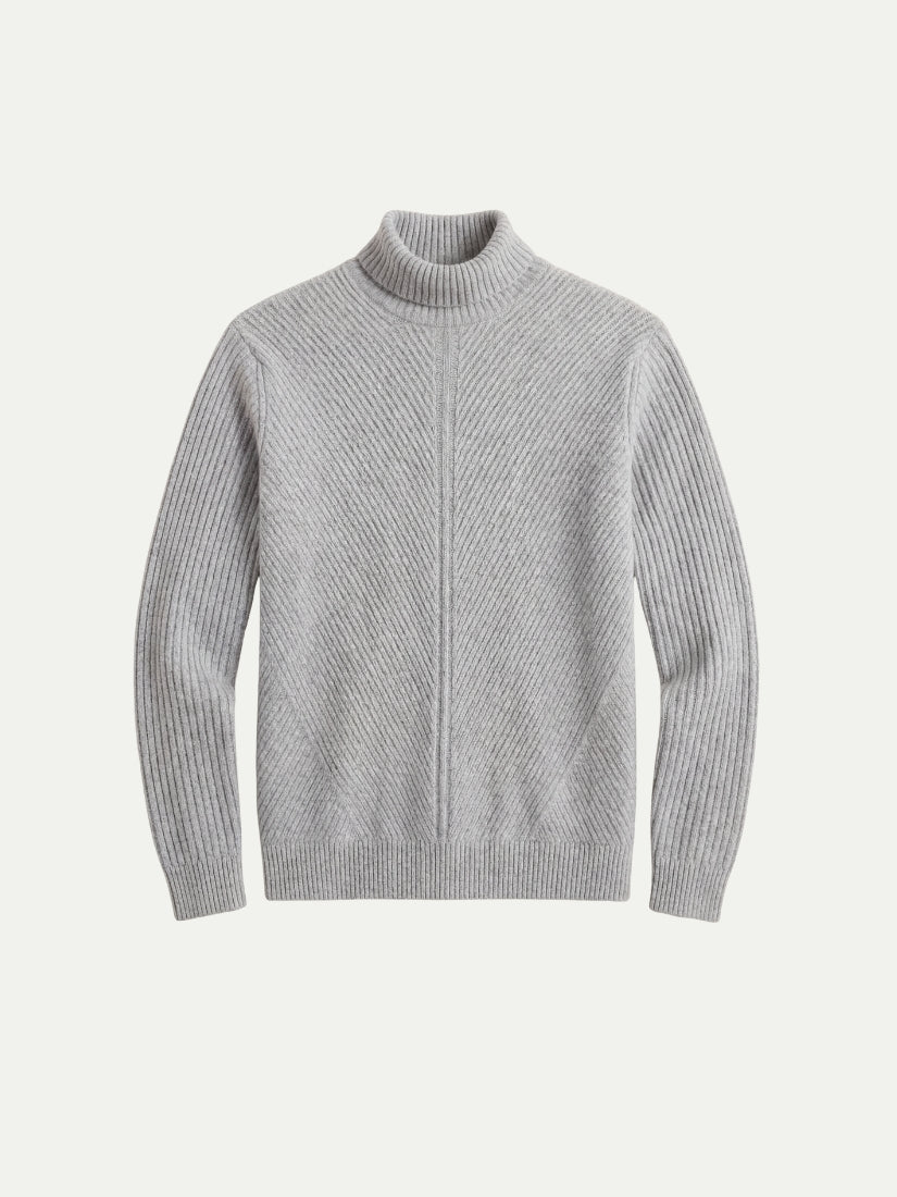 Taormina Wool Turtleneck Grey