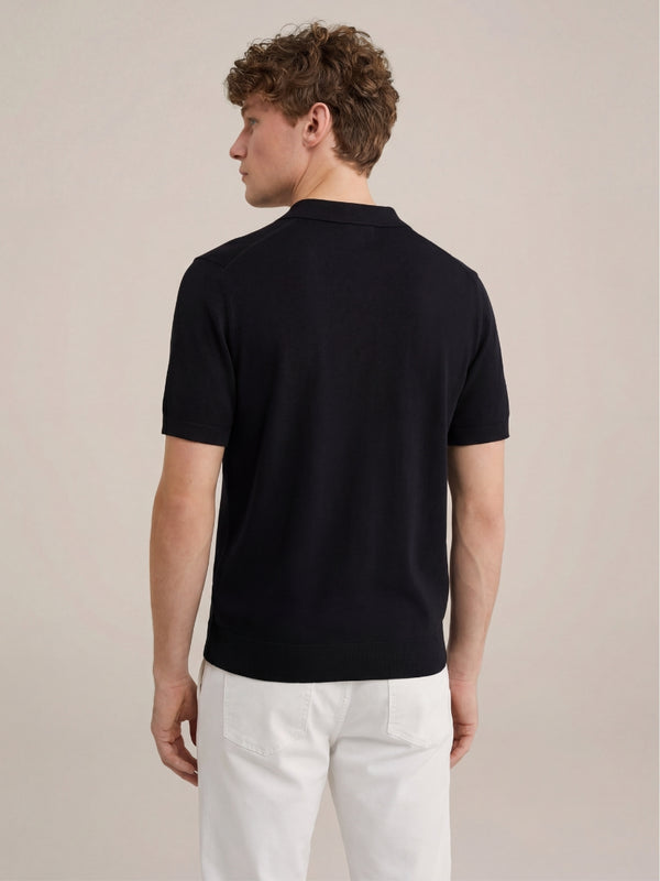 Brera Knit Polo Black