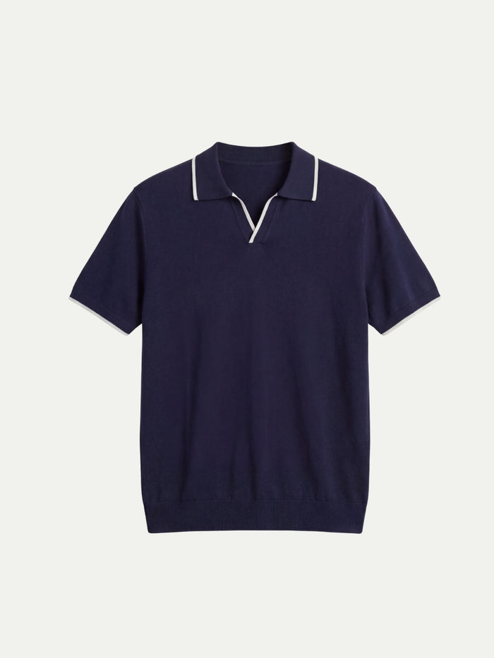 Paraggi Knit Polo Navy