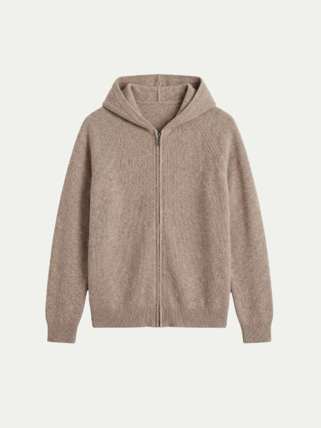 Cortina Knit Hoodie Brown