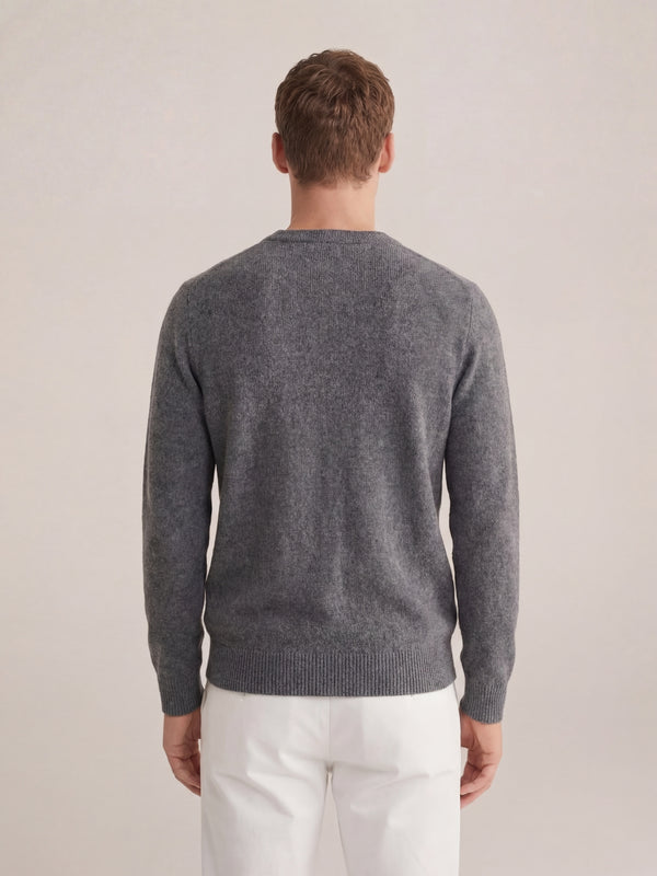 Laurenti cashmere crewneck Dark Grey