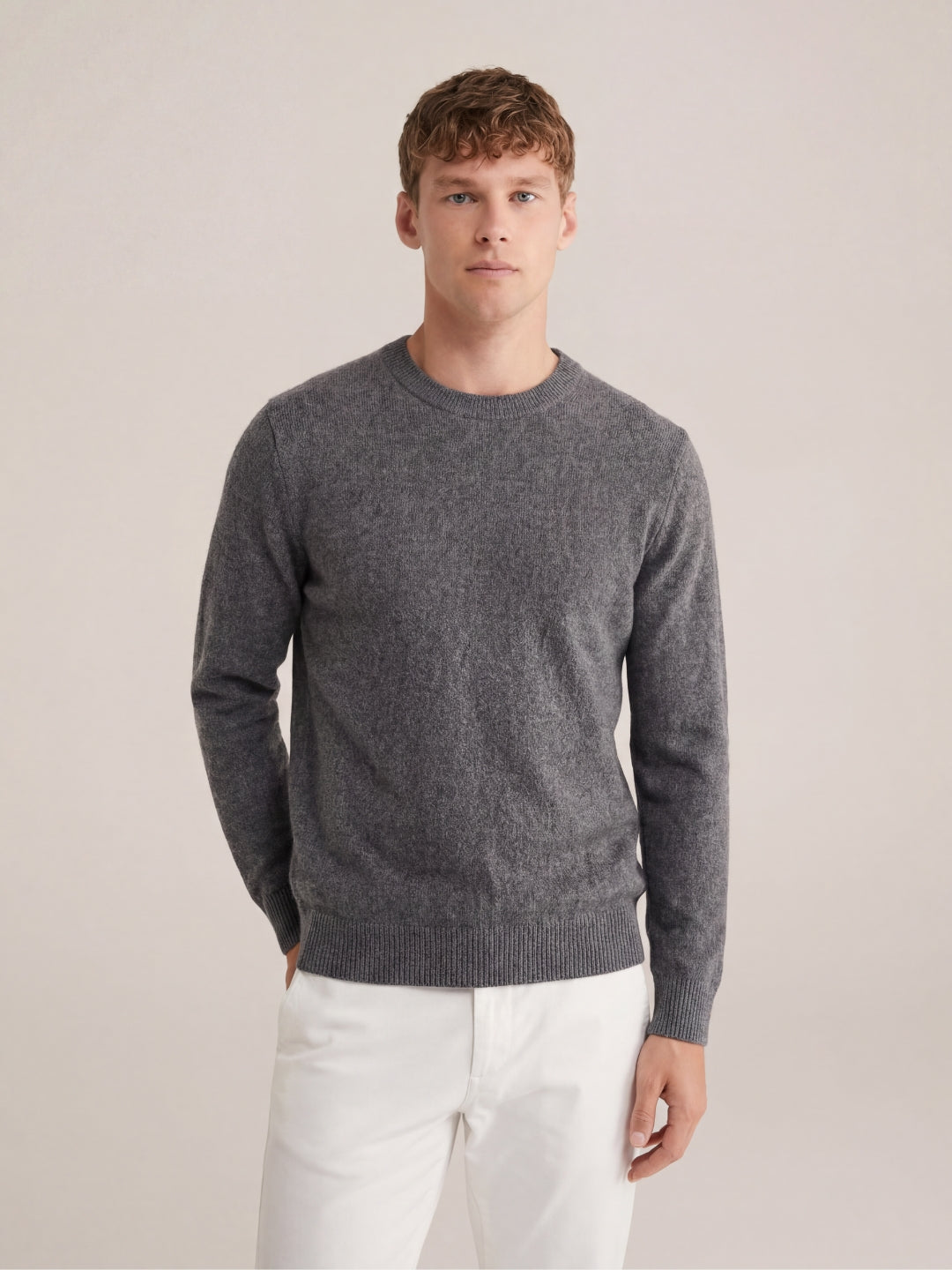 Laurenti cashmere crewneck Dark Grey