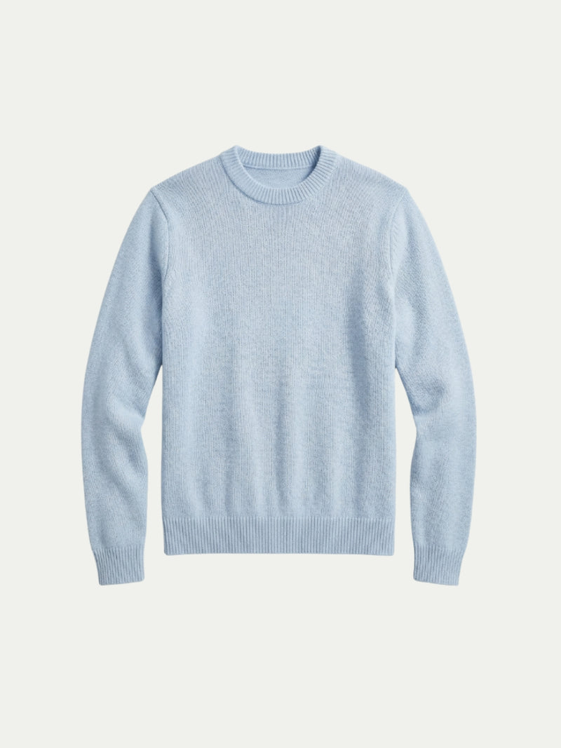 Laurenti cashmere crewneck Baby blue