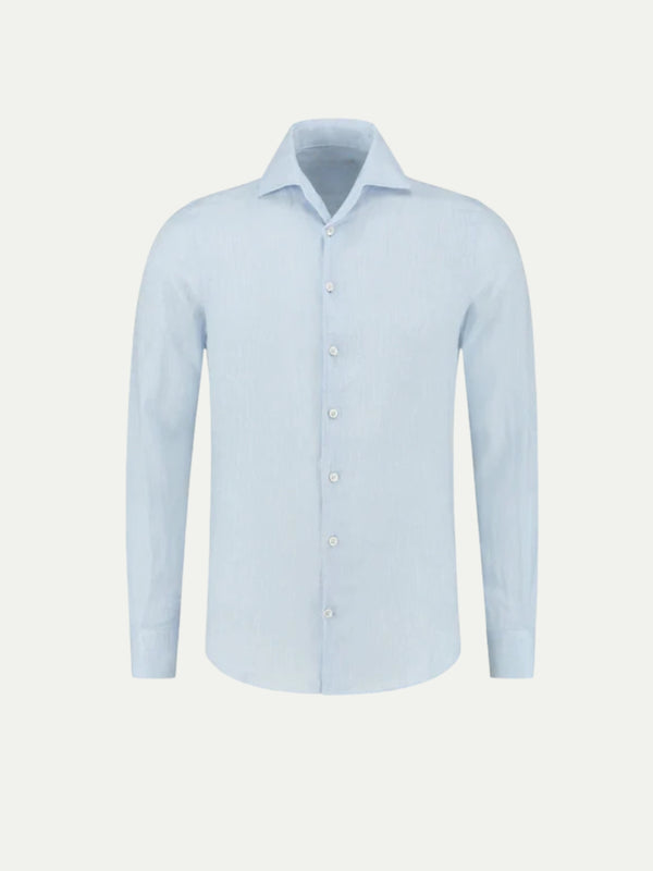 Linen Seaside Shirt Light Blue