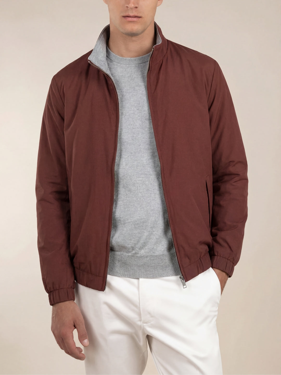 Reversible Resort Jacket Brown