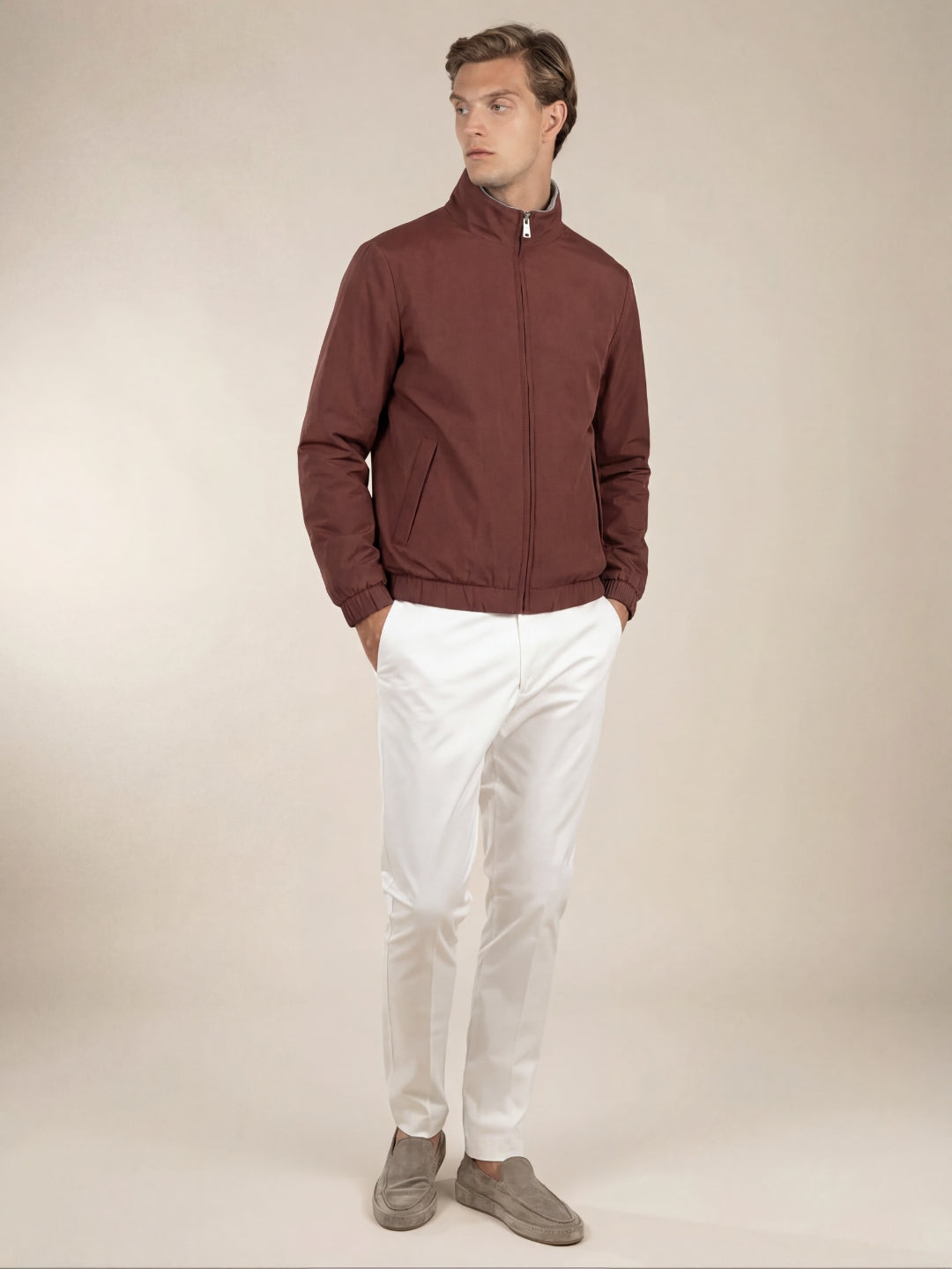 Reversible Resort Jacket Brown