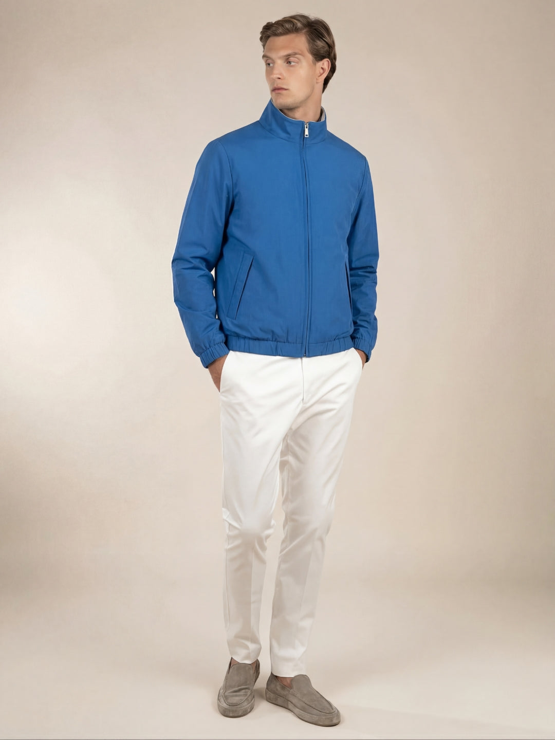 Reversible Resort Jacket Blue