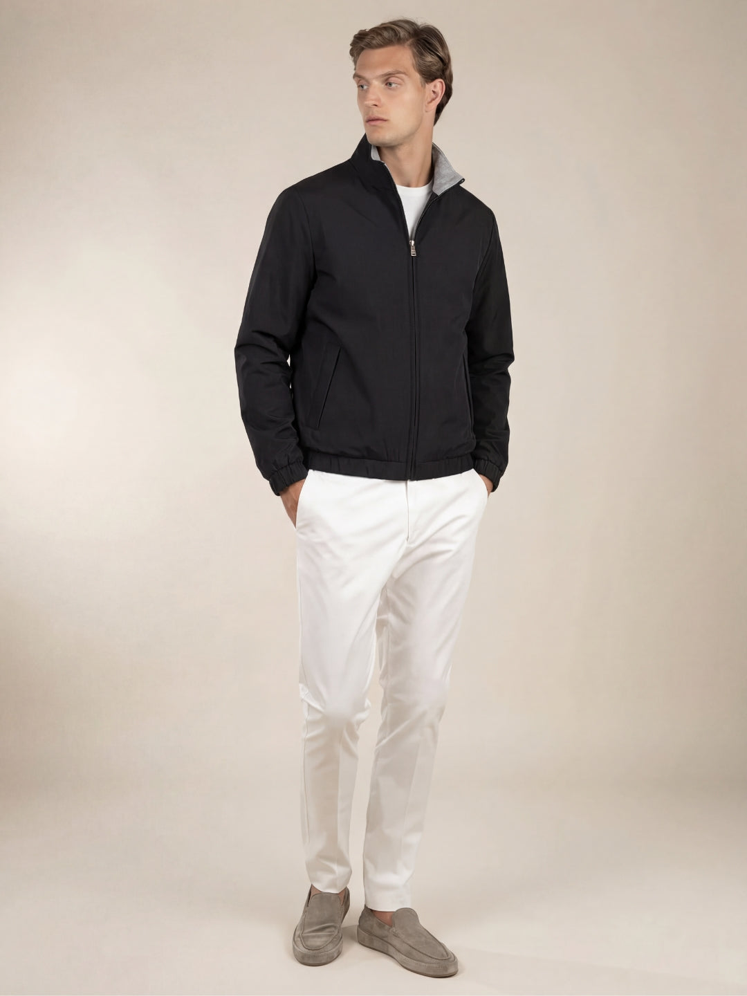 Reversible Resort Jacket Black