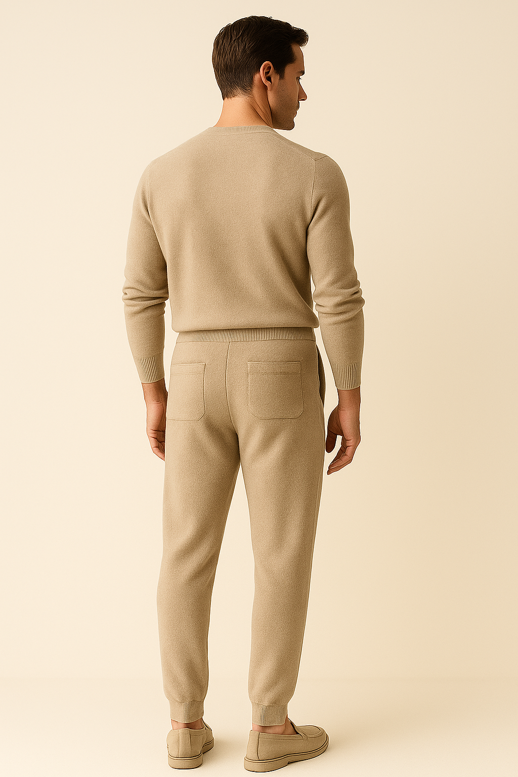 Sartore Cashmere Trousers Beige 2