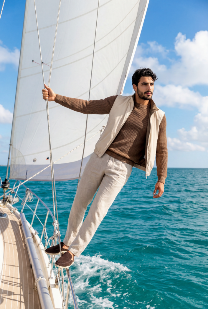 Reversible Bodywarmer Beige