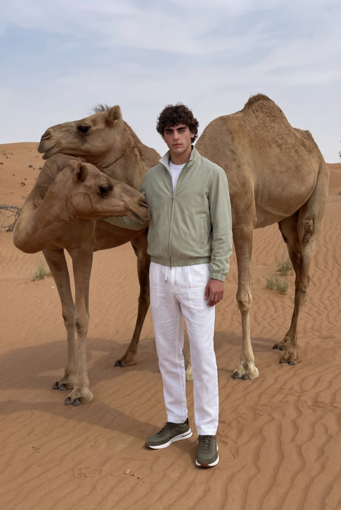 Reversible Jacket Light Green