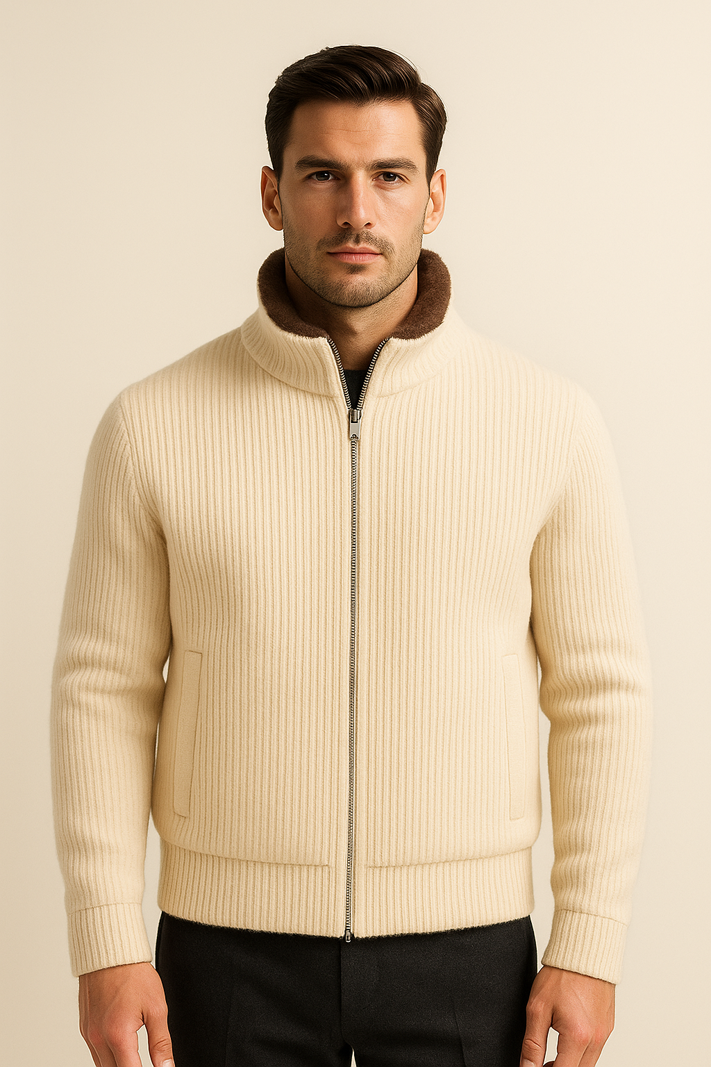 Valen Blouson Beige 1