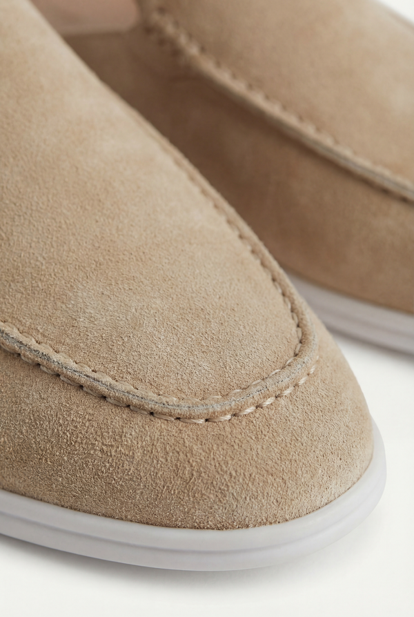 Yacht Suède Mule Beige