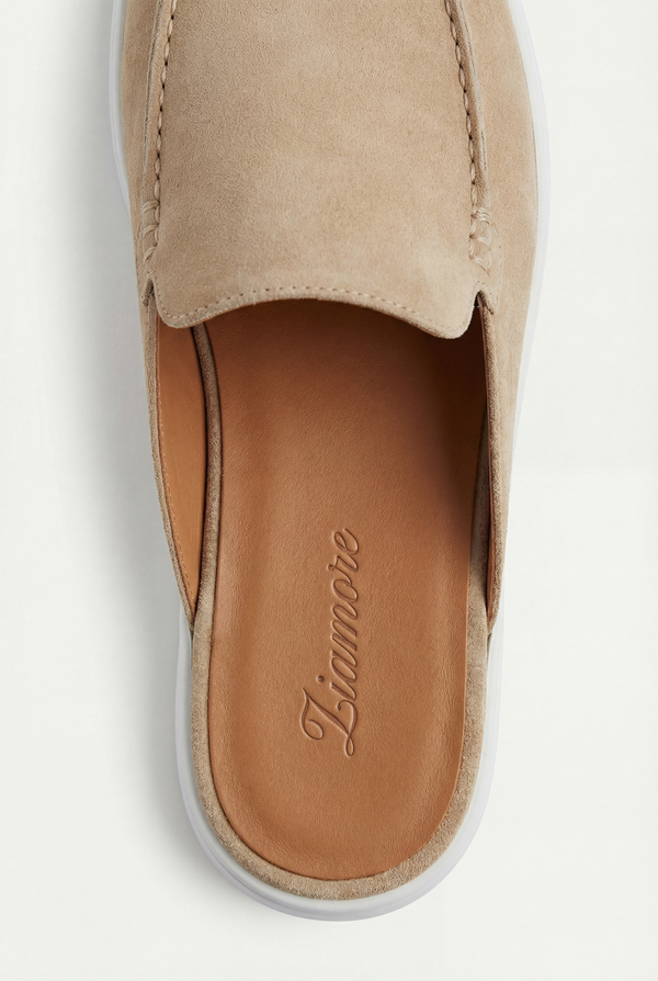 Yacht Suède Mule Beige