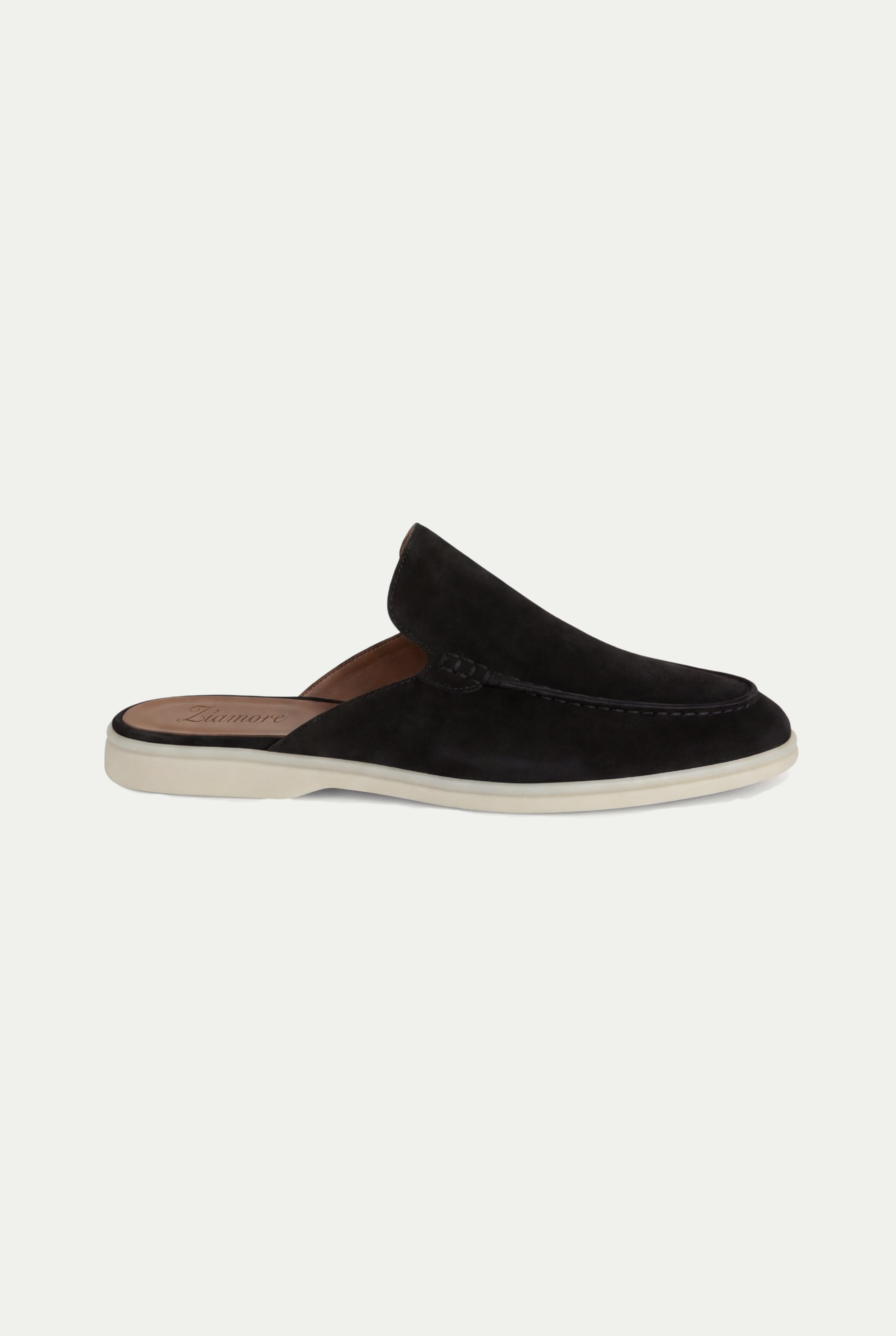 Yacht Suède Mule Black