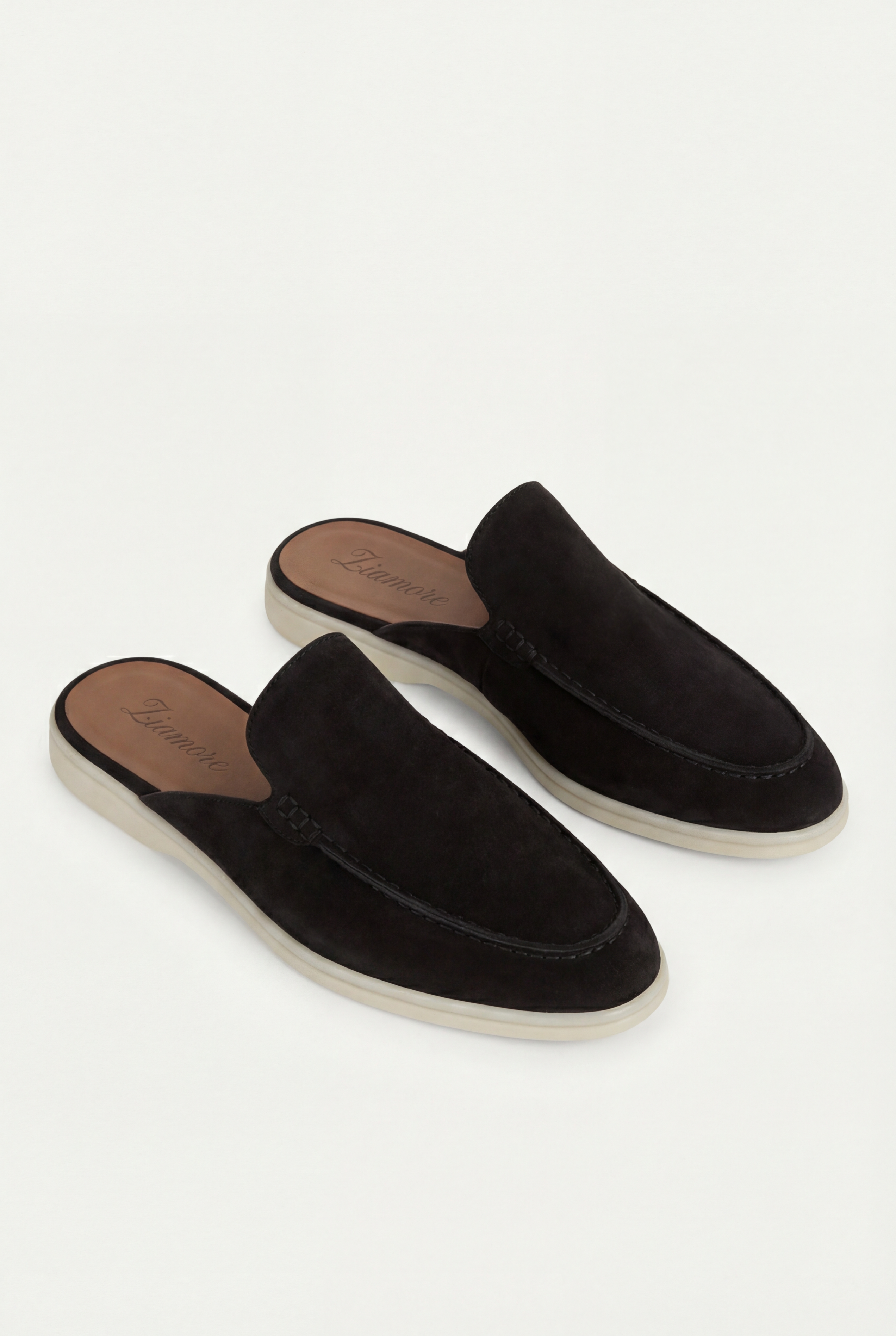 Yacht Suède Mule Black