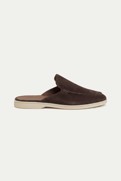 Yacht Suède Mule Brown