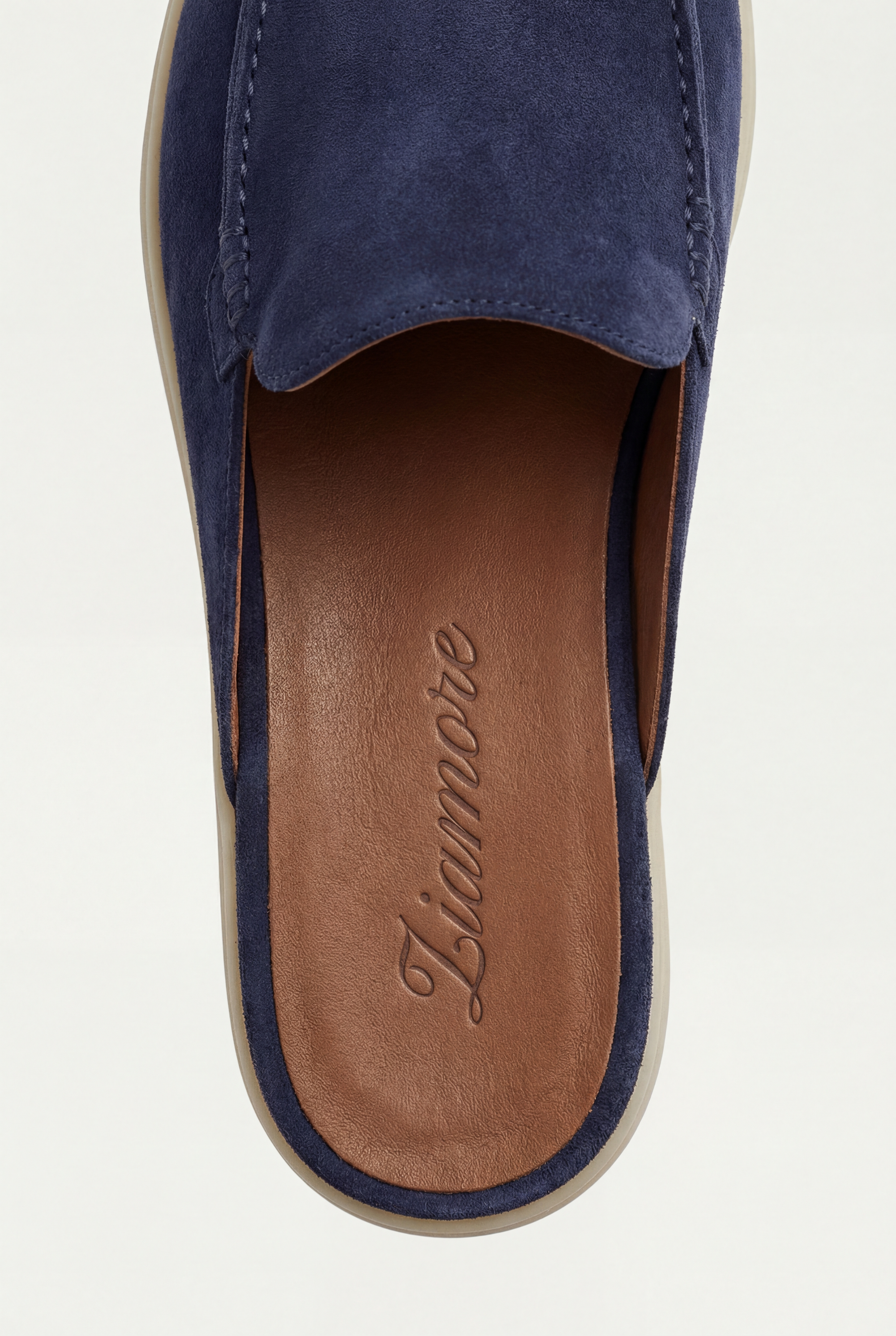 Yacht Suède Mule Navy Blue
